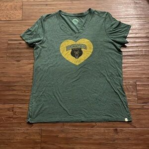 Life is Good Baylor University Short Sleeve Shirt Size L